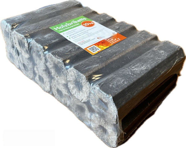 Pini Kay Hartholzbriketts Eiche mit Zugloch 960 kg Palette