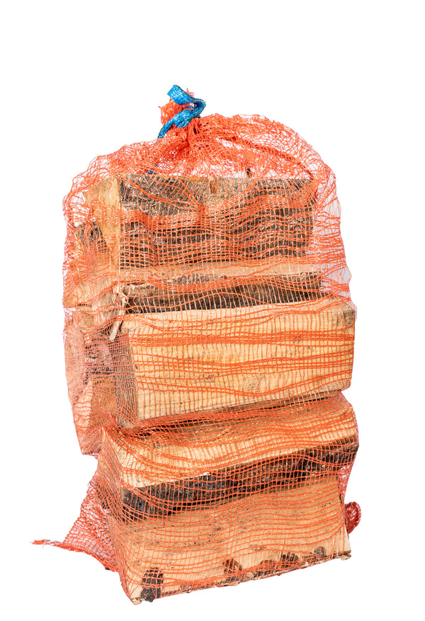 Brennholz Birke 25 cm 80 Sack Palette