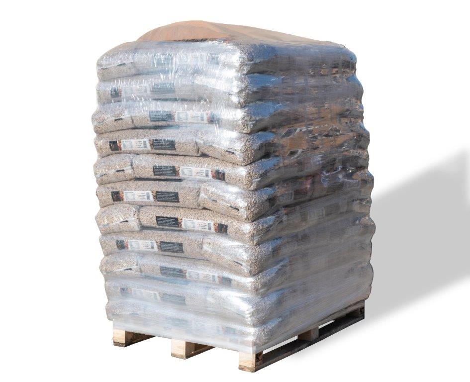 Hit Mercer Holz Pellets Sackware 6mm 15kg Sack 66 Sack Palette
