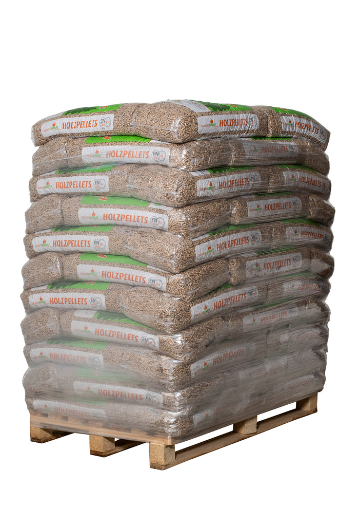 Saxoniapellets 6mm 15kg Sack 66 Sack Palette deutsche Herstellung